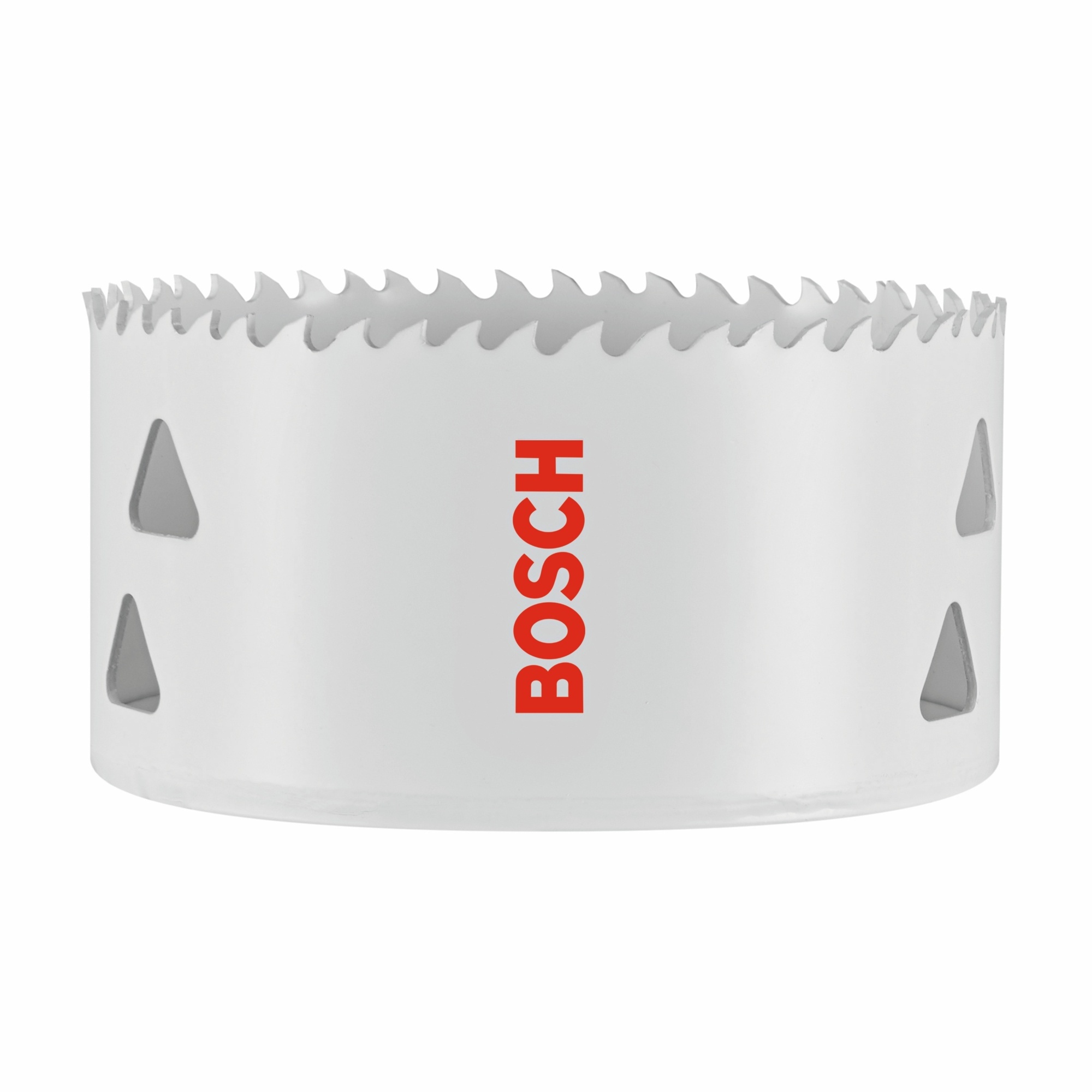 Bosch Bi-Metal M42 Hole Saw — 3-3/4in., Triangle Slot Design, Progressor Tooth, Model# HBT375
